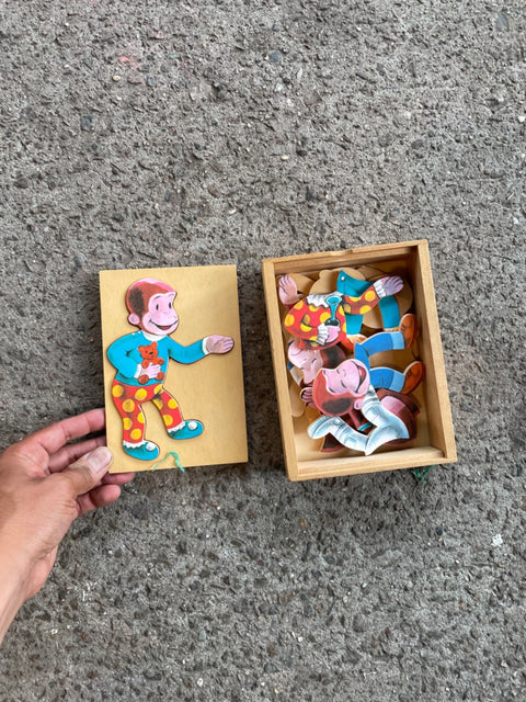 Curious George Wooden Puzzle