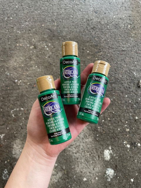 DecoArt Acrylic Paint Holly Green