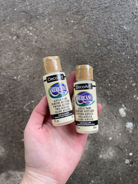 DecoArt Americana Light Buttermilk Acrylic Paint