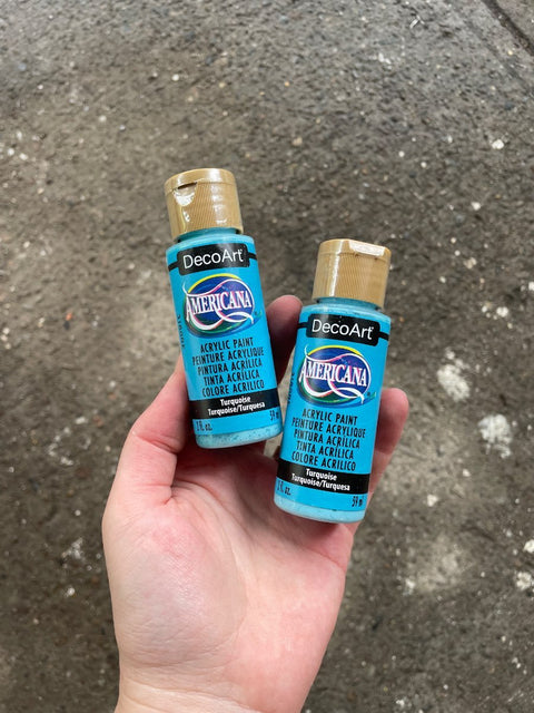 DecoArt Americana Turquoise Acrylic Paint
