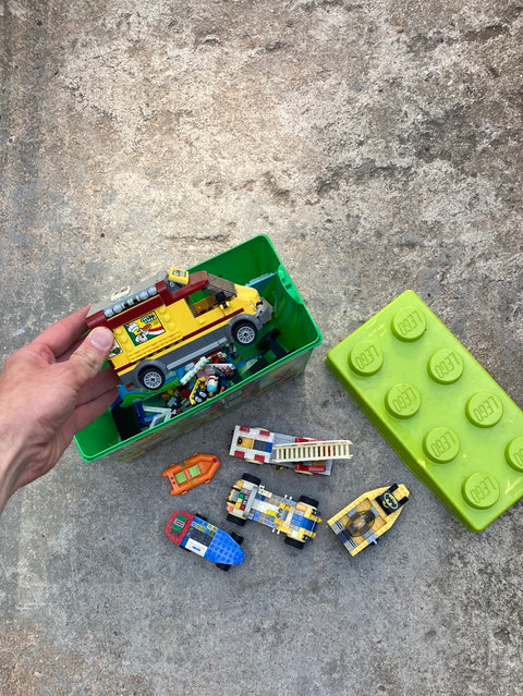 Lego Vehicles Set & Storage Box