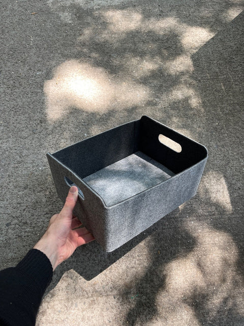 Felt Storage Box, 10x12"