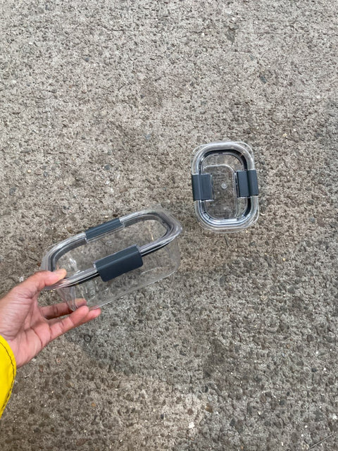 Food Container With Locking Lid