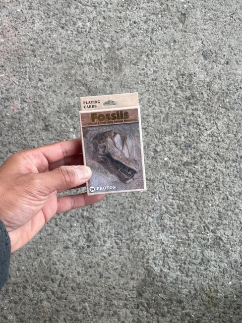 Fossil Playing Cards