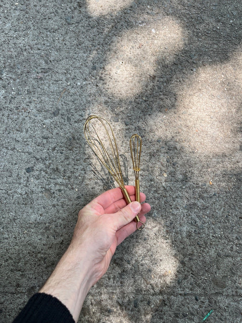 Golden Whisk Set