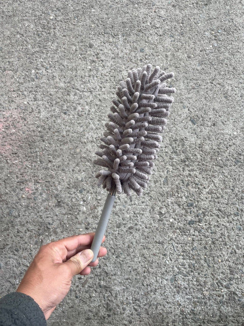 Gray Chenille Duster