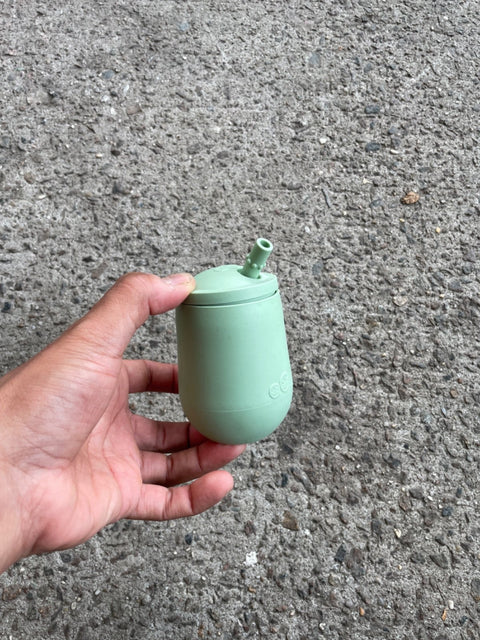 Green Silicone Sippy Cup