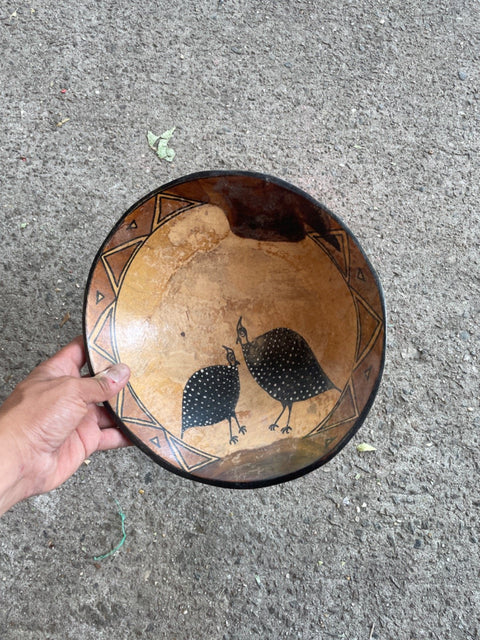 Guinea Fowl Decorative Bowl