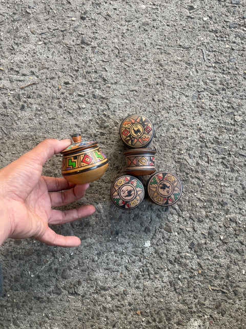 Handcrafted Trinket Boxes Set