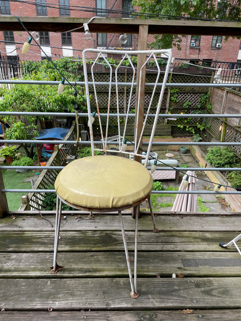 Vintage Root Iron Patio Metal Chair