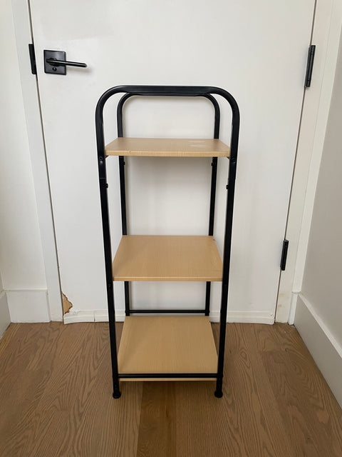 Three-Tiered Shelf Unit, 35x13x13"