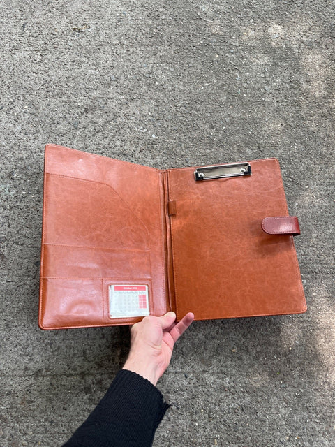 Leather Clipboard Portfolio