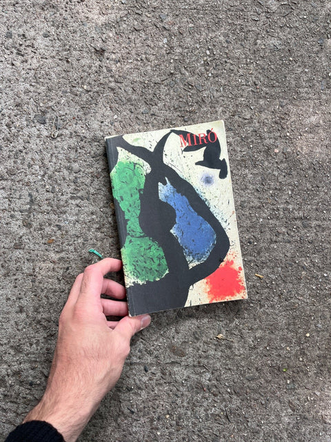 Miró Art Book In French