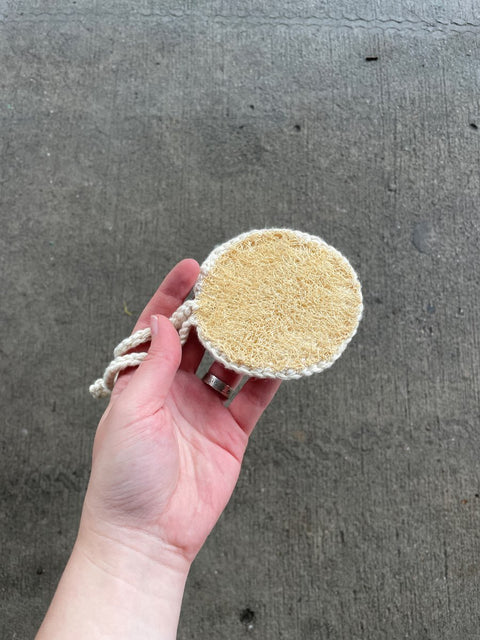 Natural Loofah Exfoliating Body Pad