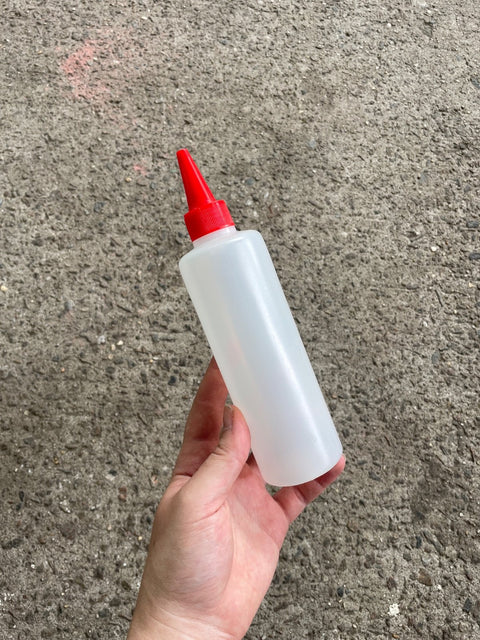Plastic Squeeze Bottle With Nozzle