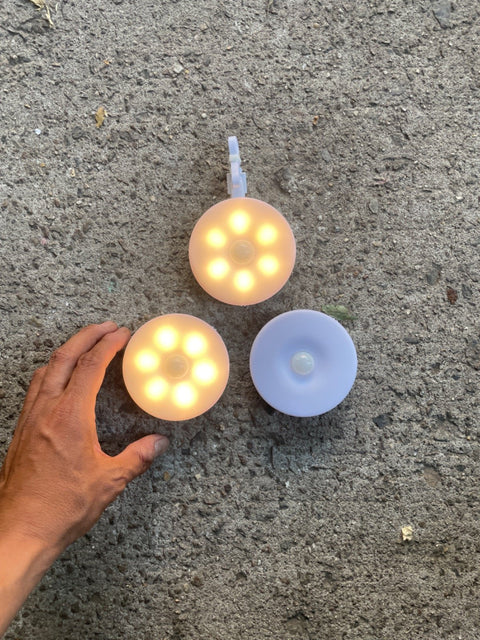 Puck Lights for the Hallway