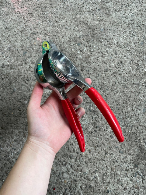 Red Lemon Squeezer