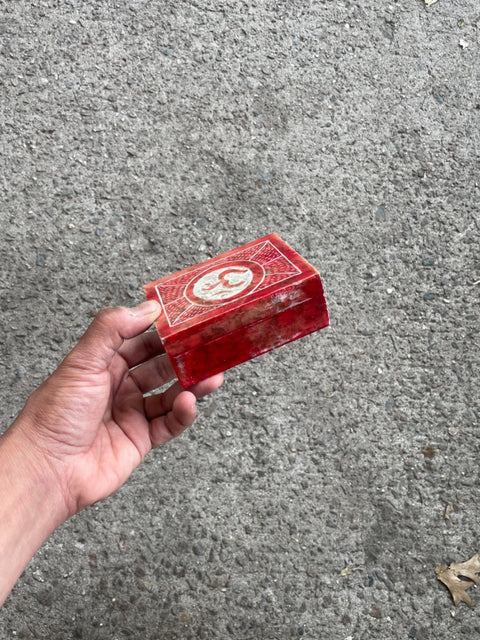 Red Stone Trinket Box