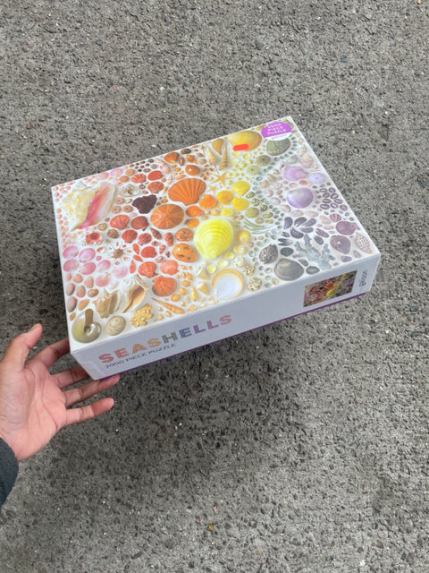 Seashells Galison 2000 Piece Puzzle