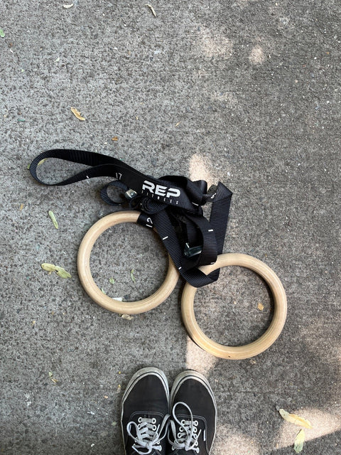 Serious REP Wooden Gymnastics Rings