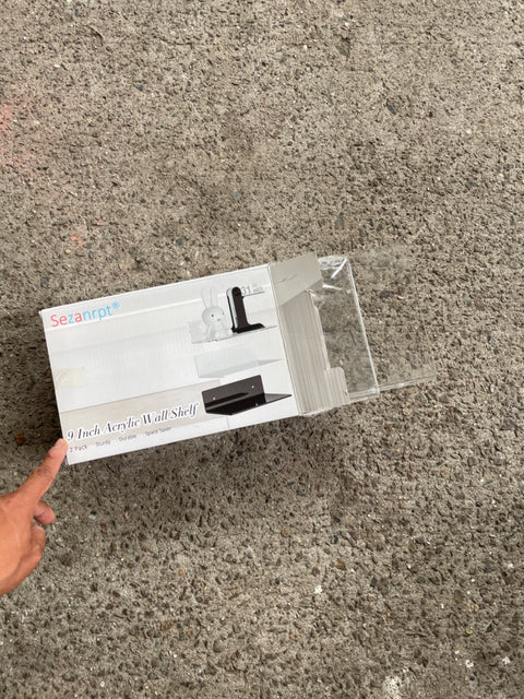 Sezanrpt Acrylic Wall Shelf