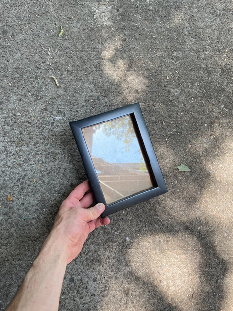 Simple Black Picture Frame, 6x8"