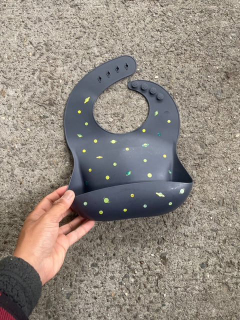 Space-Themed Baby Bib