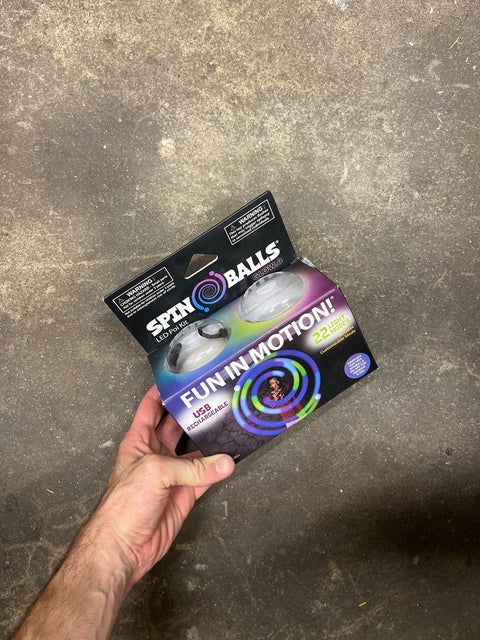 Spinballs LED Poi Kit
