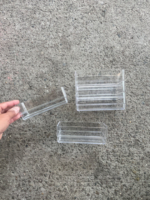 Stackable Acrylic Storage Bins