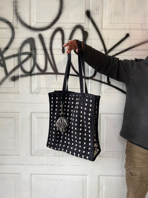 Stylish Patterned Shopper Tote