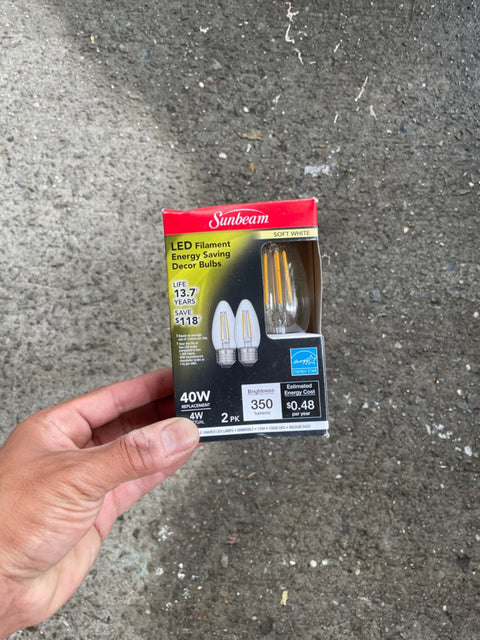 Sunbeam LED Decor Bulbs
