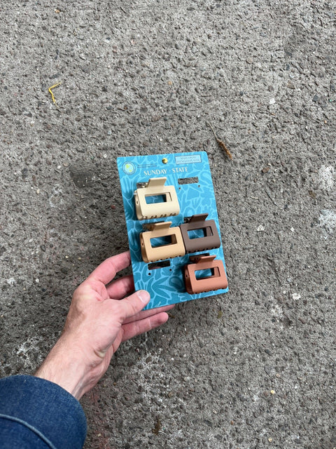 Sunday State Hair Clips