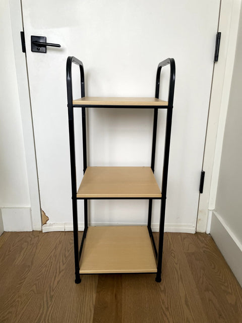 Three-Tiered Shelf Unit, 35x13x13"