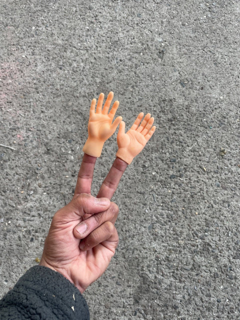 Tiny Hands On Fingers
