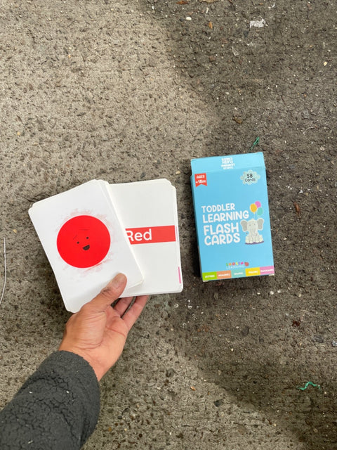 Toddler Learning Flash Cards