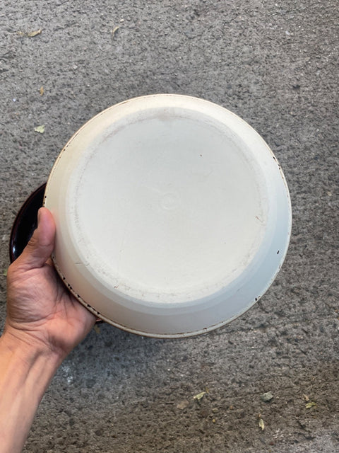 Two Beautiful Shallow Ceramic Bowls