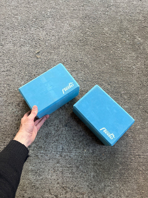 Two Fledo Yoga Blocks