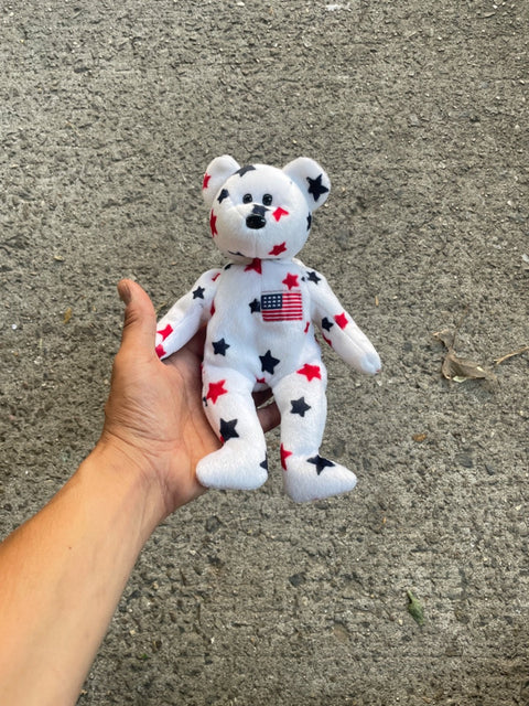 USA Beanie Baby Teddy Bear