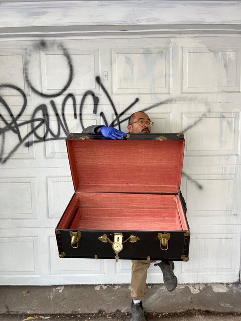 Vintage Trunk Storage Chest
