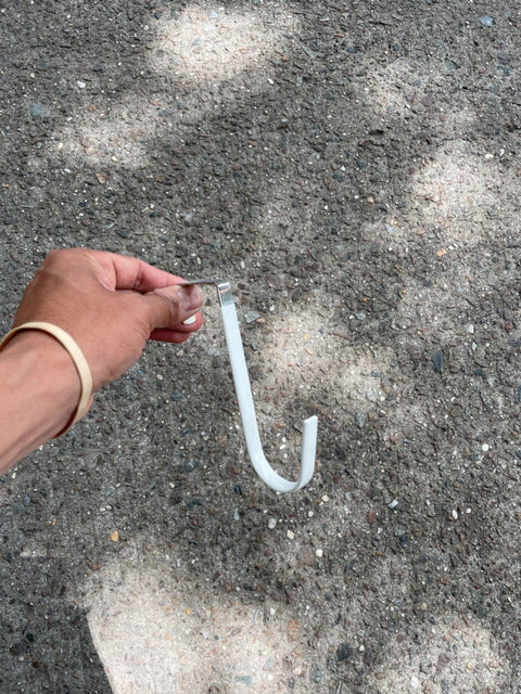 White Over-the-Door Hook