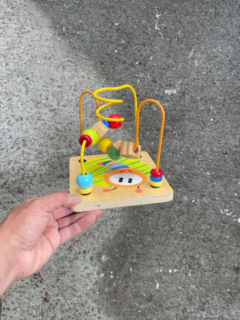 Wooden Bead Maze Toy