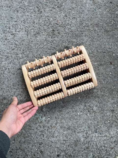Wooden Foot Massager