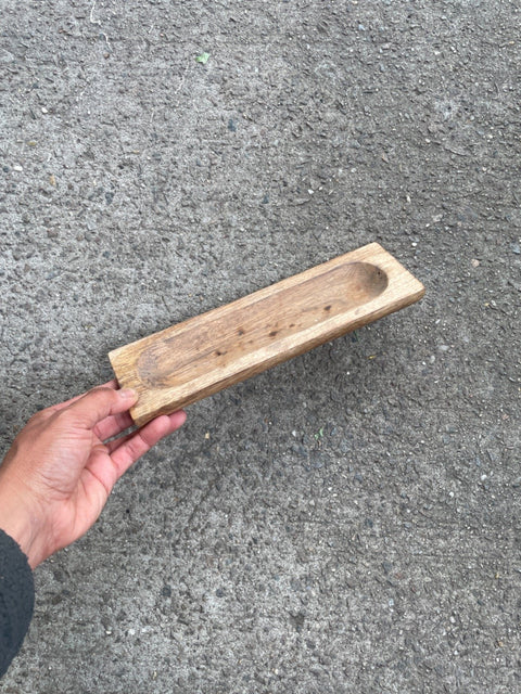 Wooden Incense Holder