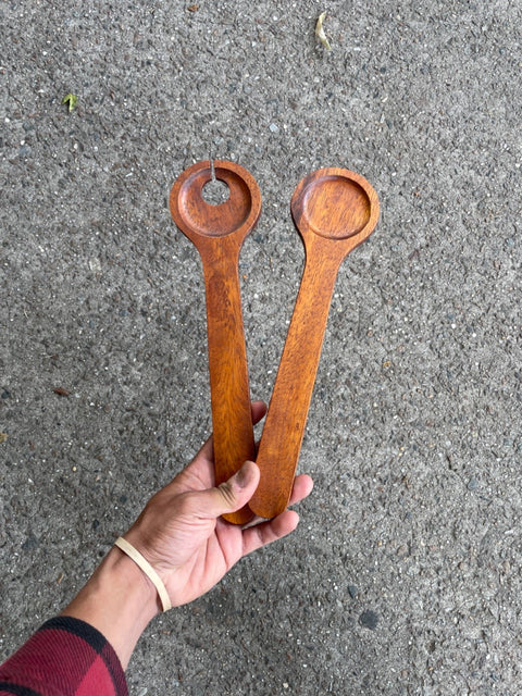 Wooden Salad Servers