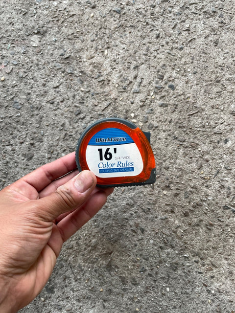 Workforce 16' Measuring Tape
