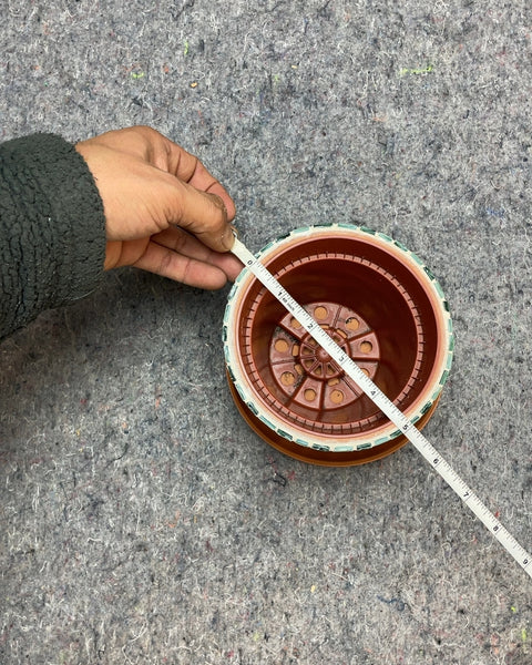 Mosaic Planter with Saucer