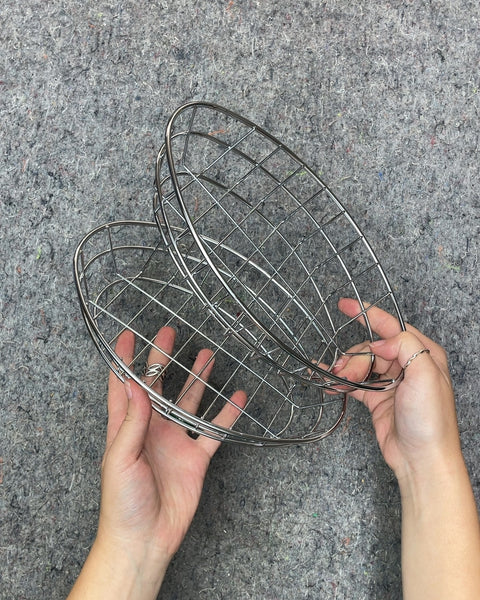Two More Metal Wire Bread Baskets