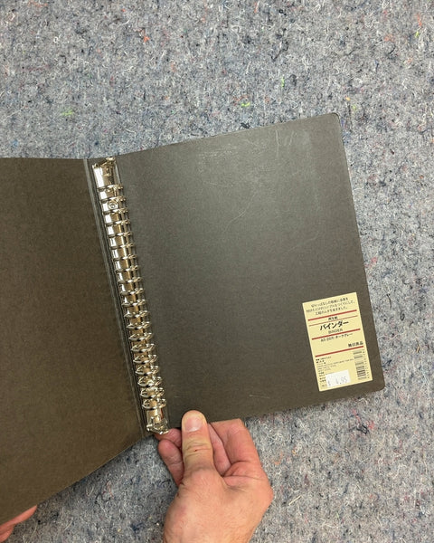 Muji A5 20-Ring Binder