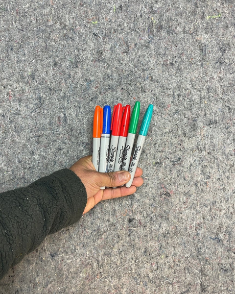 Sharpie Permanent Markers, 5 Pack