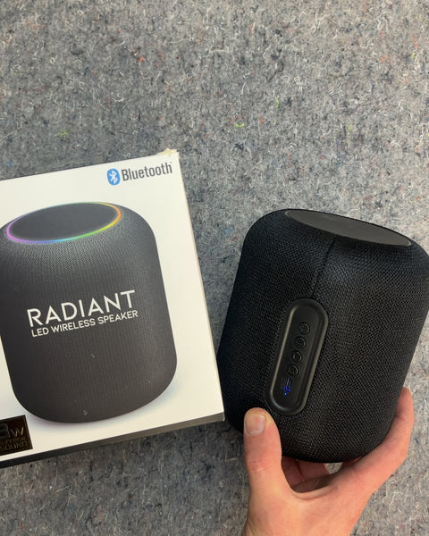 Bass Jaxx Radiant LED Wireless Speaker